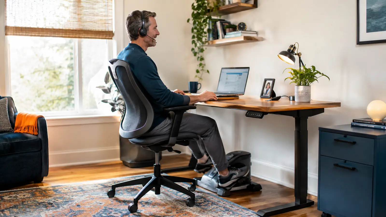 How to Stay Active at Your Desk Without Leaving Your Chair